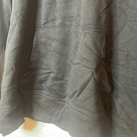 NWT DKNY Sport Womens Black Crewneck Logo Sleeve Sweater Top SIZE 2X PLUS - Picture 6 of 9